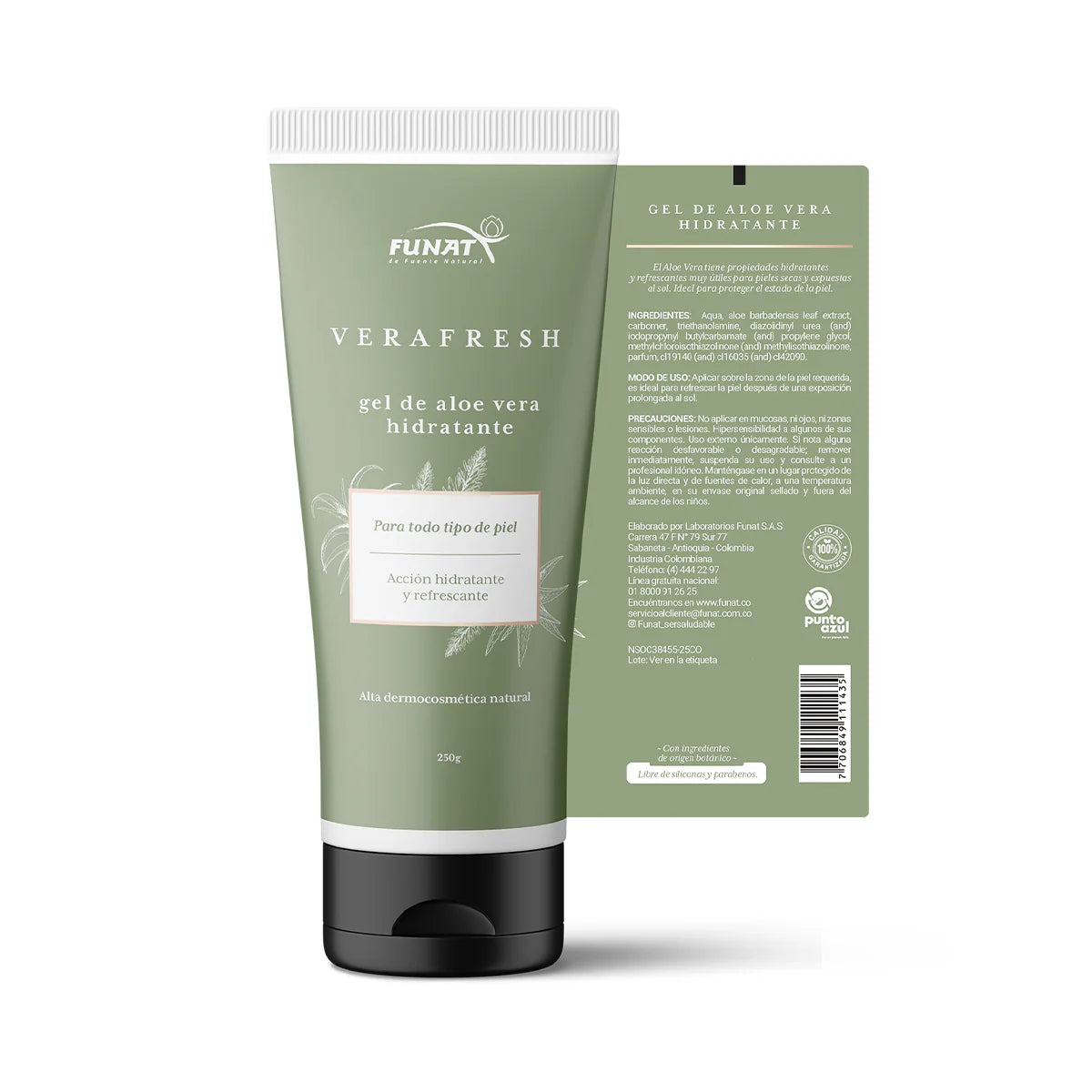 Gel de aloe vera (Verafresh) 250 g