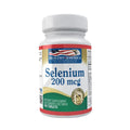Selenium 200Mcg 100Caplets Healthy America