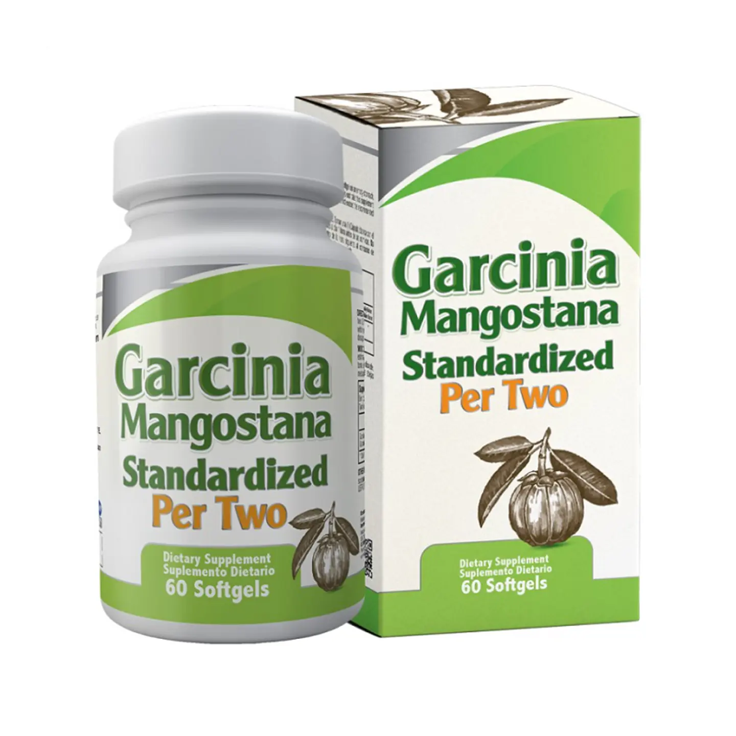 Garcinia Mangostana Standardized 60 Softgels Healthy America