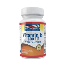 Vitamina E 400 With Selenium 60Softgels Healthy America