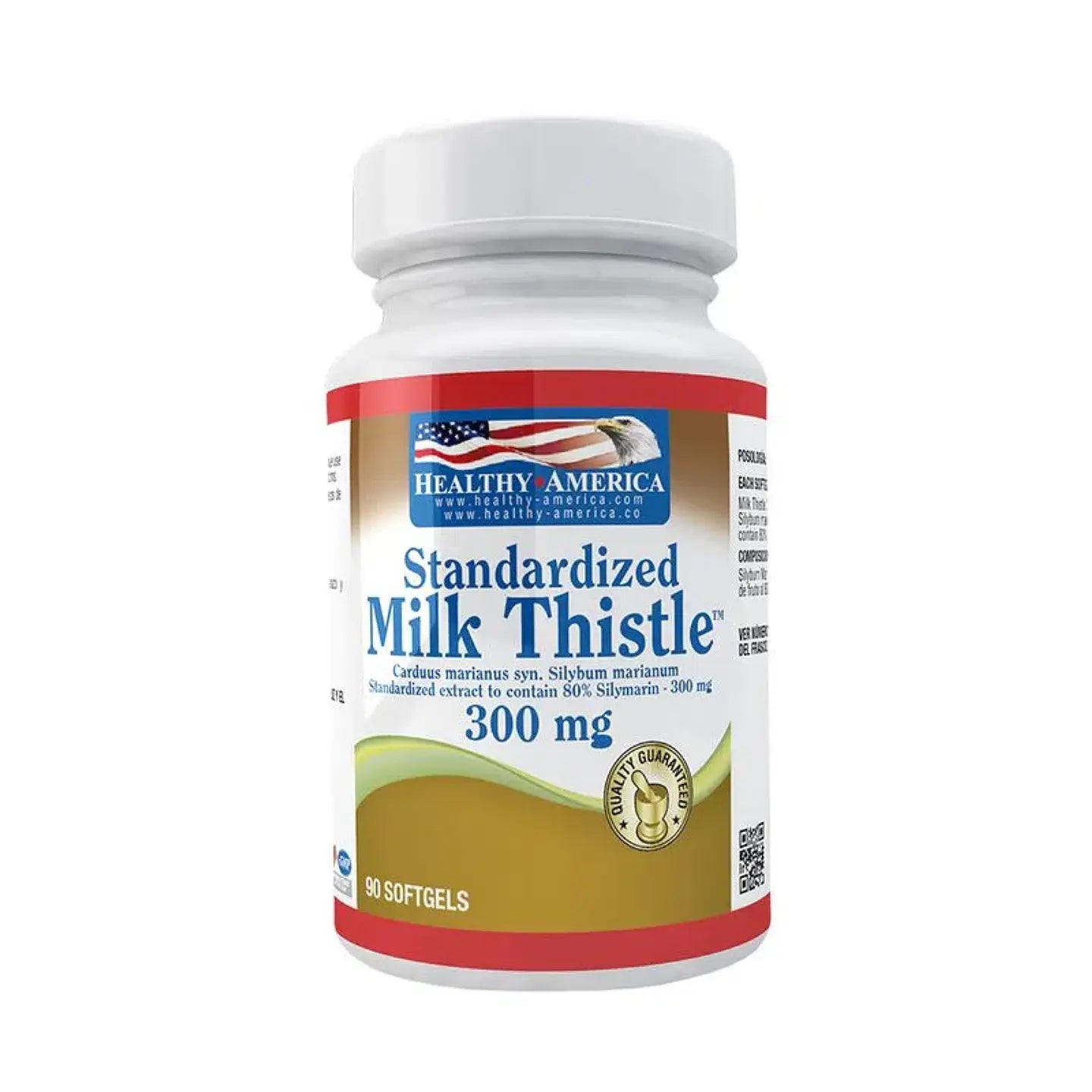 Milk Thisthle 300Mg 90Softgels Healthy America