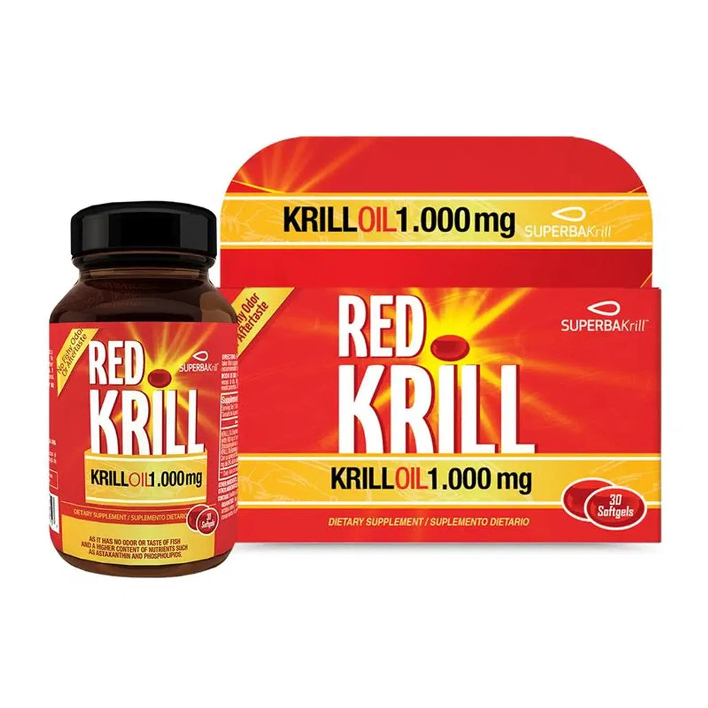 Red Krill 30Softgels Healthy America
