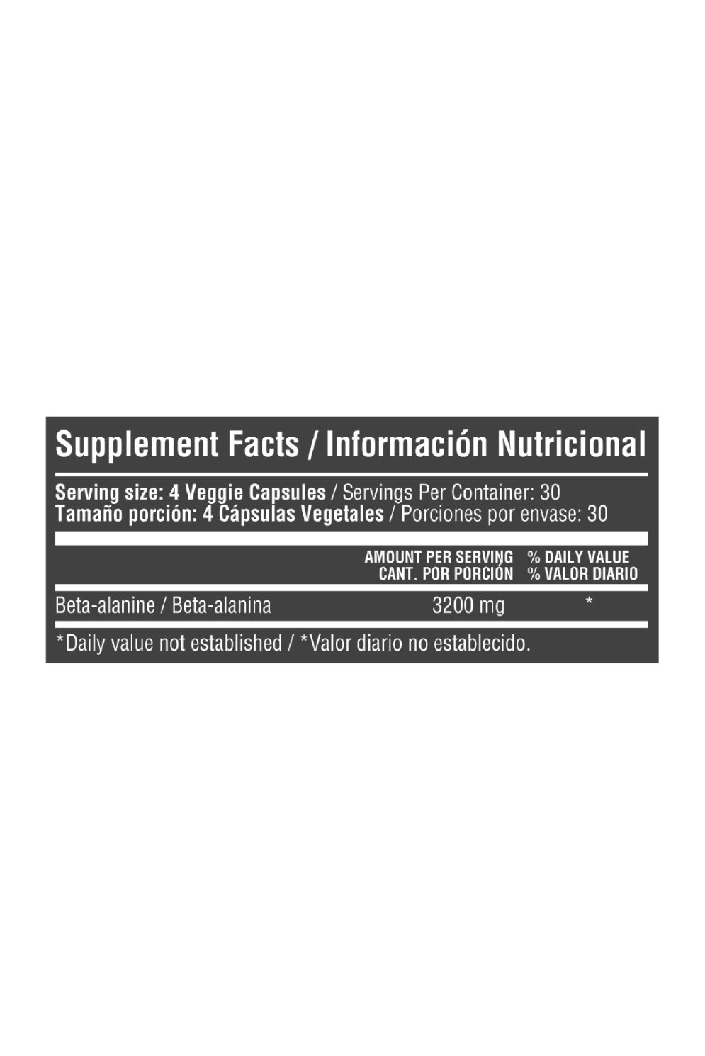 Beta-Alanina 120Capsulas Healthy Sports