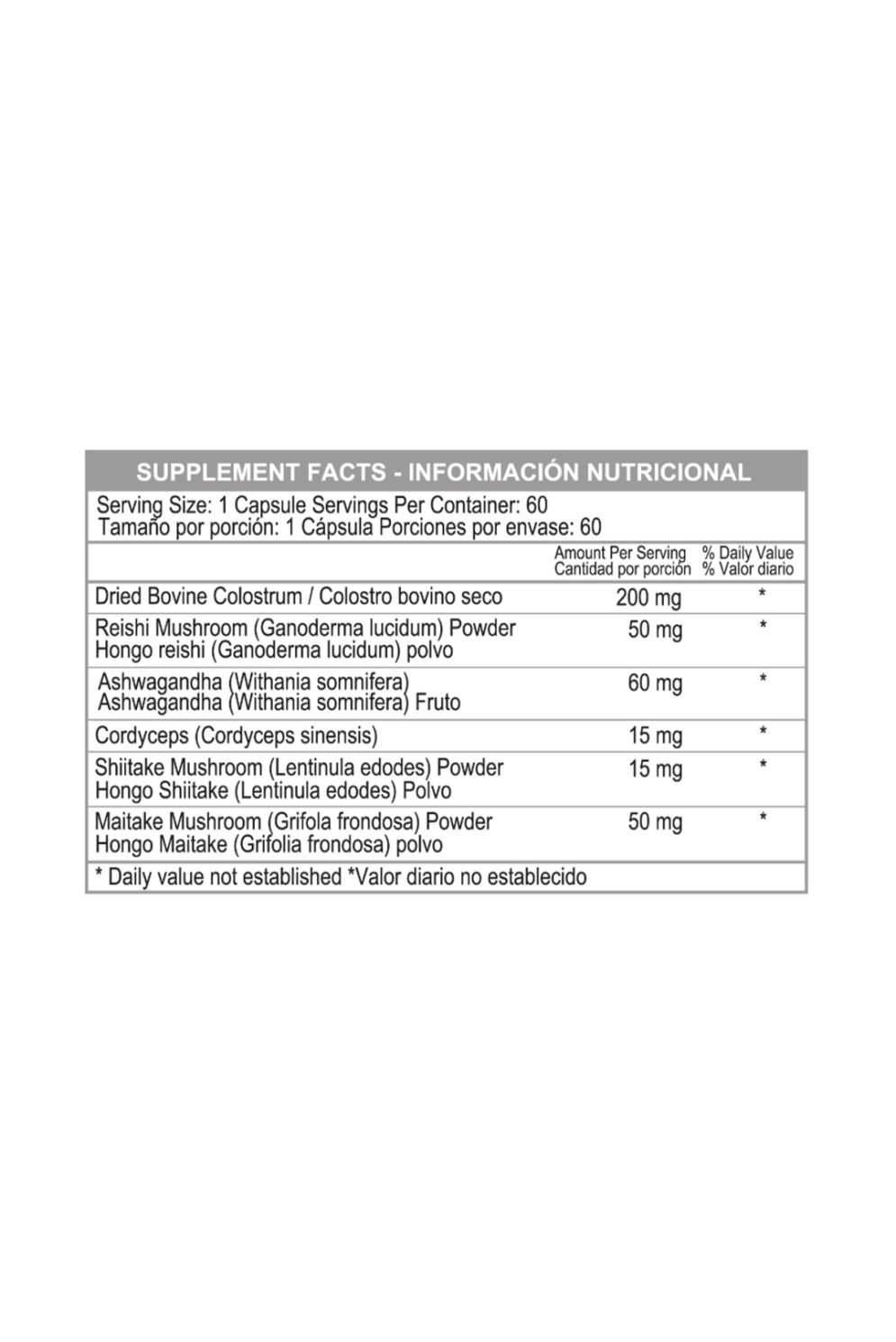 Defense 60Capsules Blister Unit Bo Healthy America