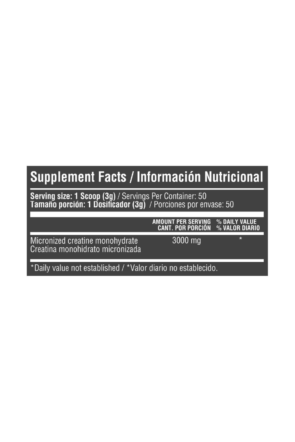 Creatina Monohydrate 3000 150G Healthy Sports