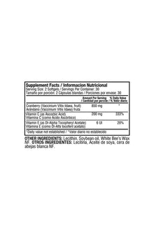 Mega Cranberry Fruit 60Softgels Healthy America