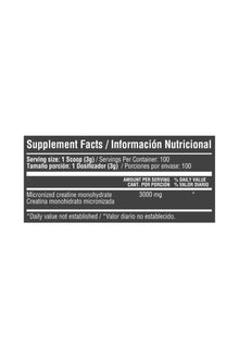 Creatine Monohydrate 3000Mcg 300G Healthy Sports
