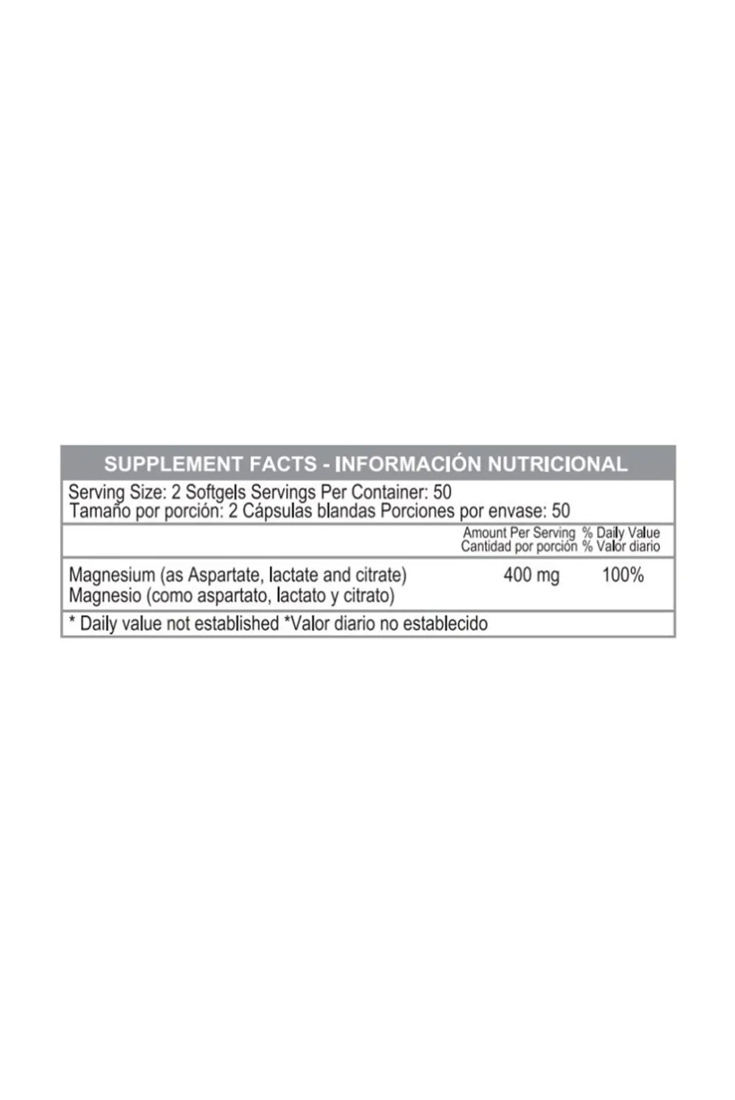 Super Magnesium 400mg | Healthy America