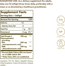 Omega 3 700 Mg con Epa & Dha x 60 Soft - Solgar