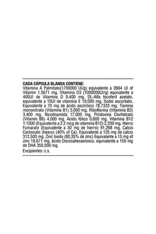 P Natal With Dha 60Softgels Healthy America