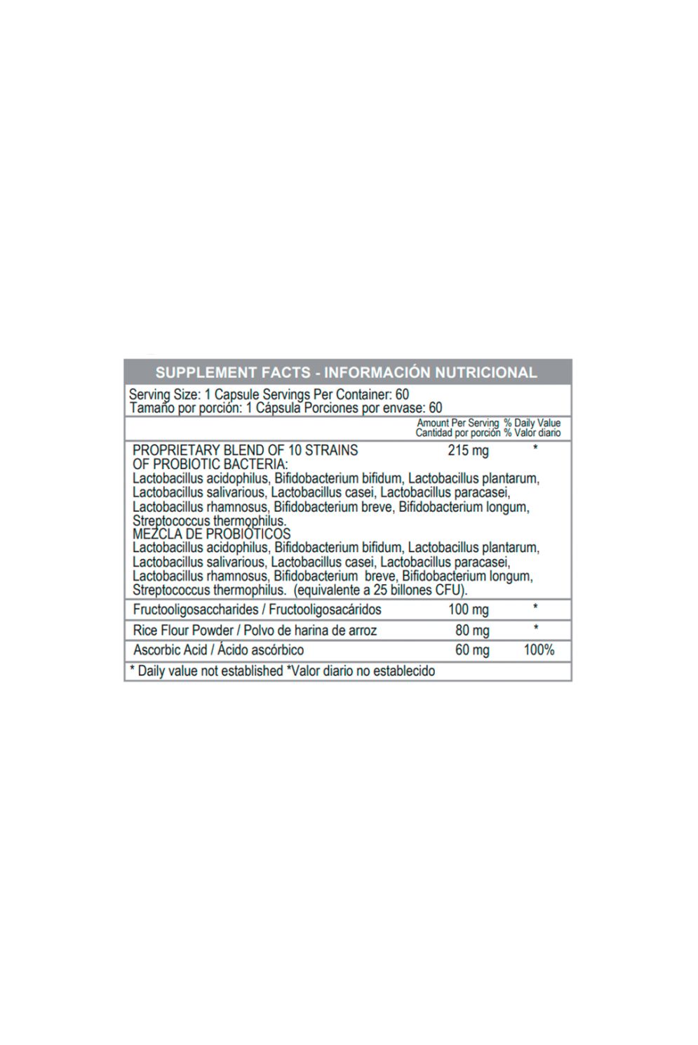 Enterophylus 215Mg 60Capsules Blister Healthy America