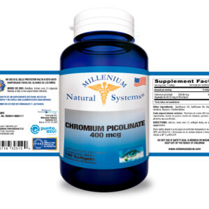 Chromium Picolinate 400 mcg x 100 Softgels