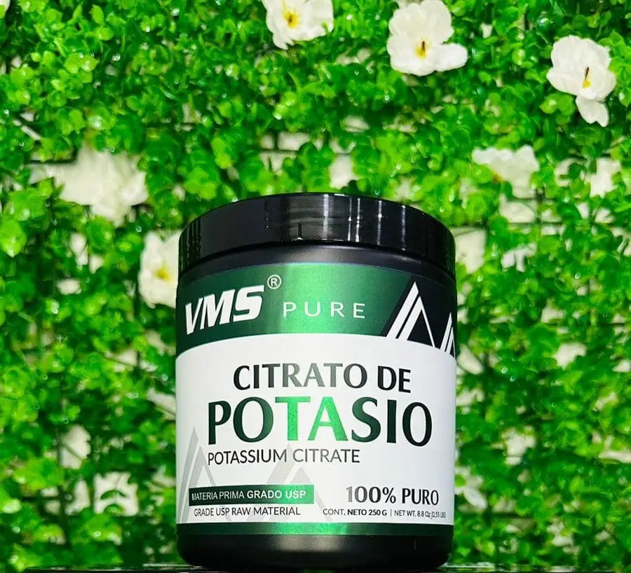 Citrato de Potasio 100% Puro x 250 g VMS Pure