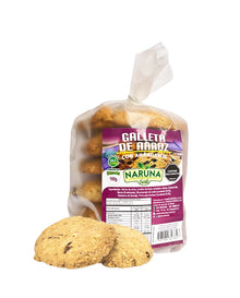Galletas de arroz con arándanos  6 unds Sin Gluten