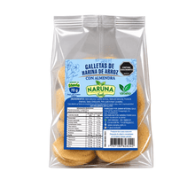 Galleticas de Arroz con Almendra x 12 Unds Naruna