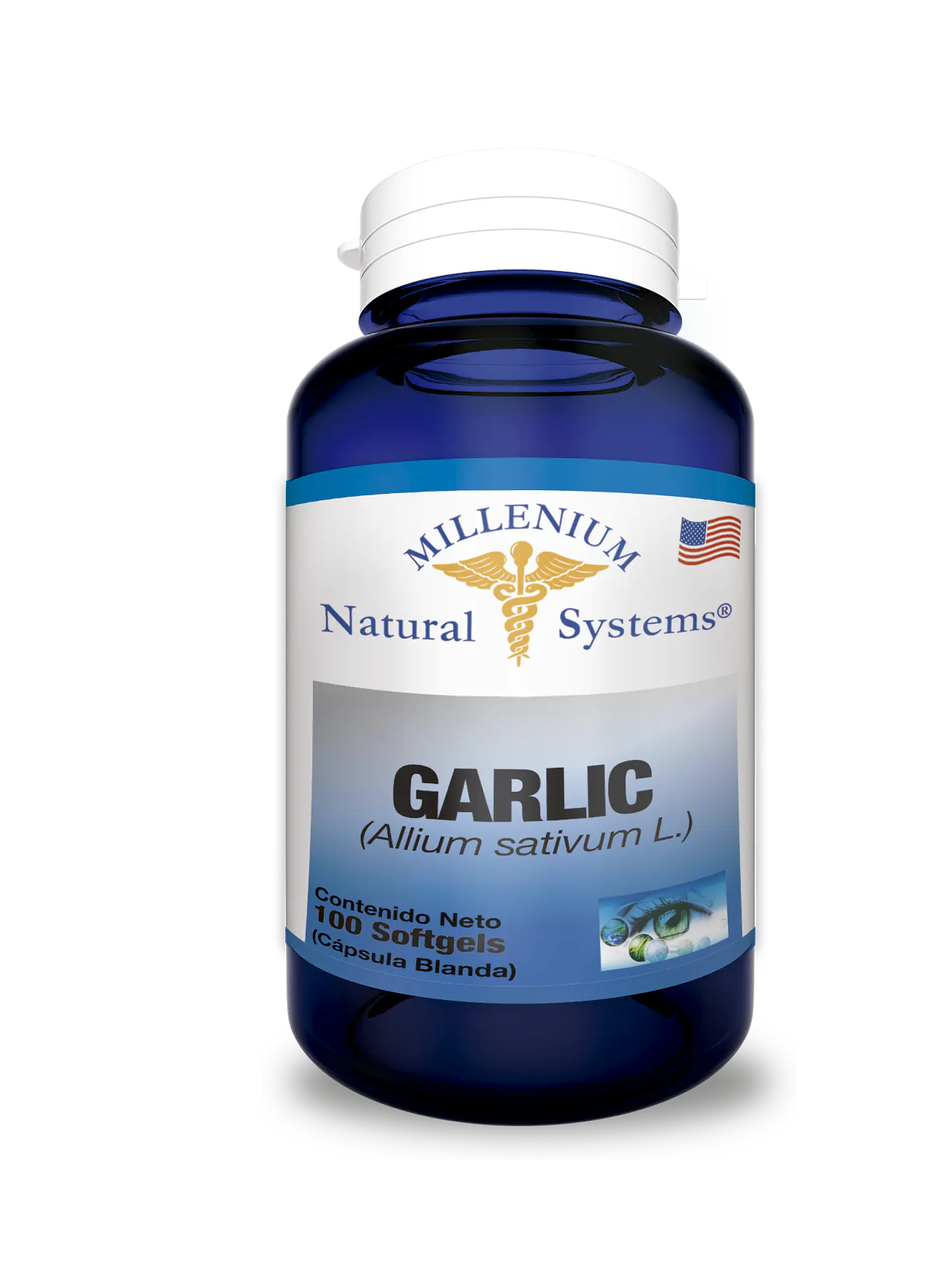 Garlic 1500 mg 100 Sofgetls Natural Systems