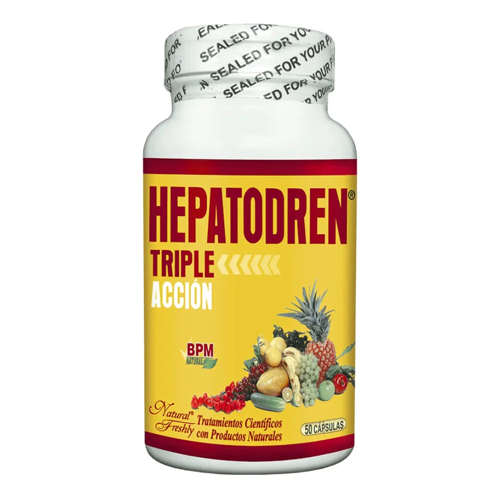 Hepatodren 50 Cápsulas Natural Freshly