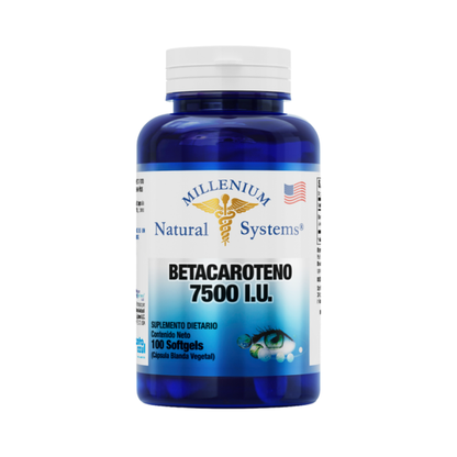 Betacaroteno 7500 I.U. – 100 Softgels
