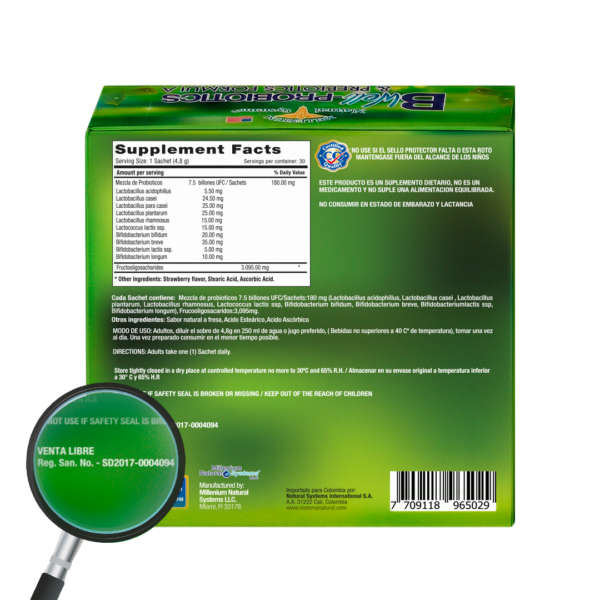Bwell Probiotics y Prebiotics 30 Sofgetls