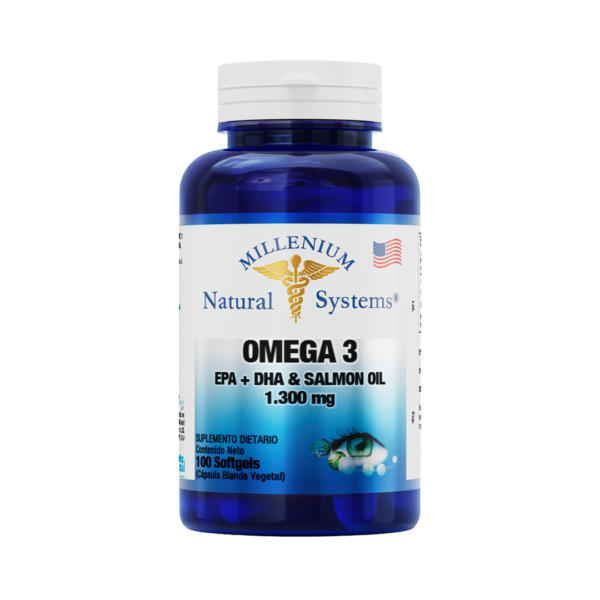 Omega 3 Epa + Dha 1300 mg 100 Sofgetls Natural Systems