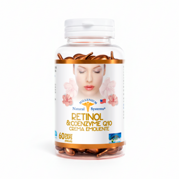 Retinol & Coenzyme Q10 x 60 Twist Caps – Millenium Natural Systems