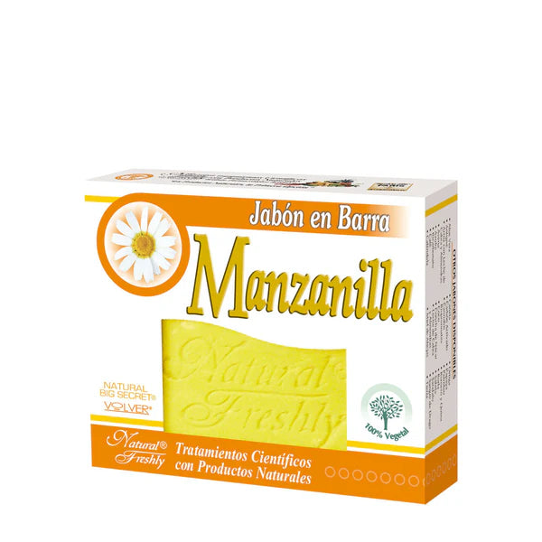 Jabón en barra de Manzanilla x 90 gr Natural Freshly