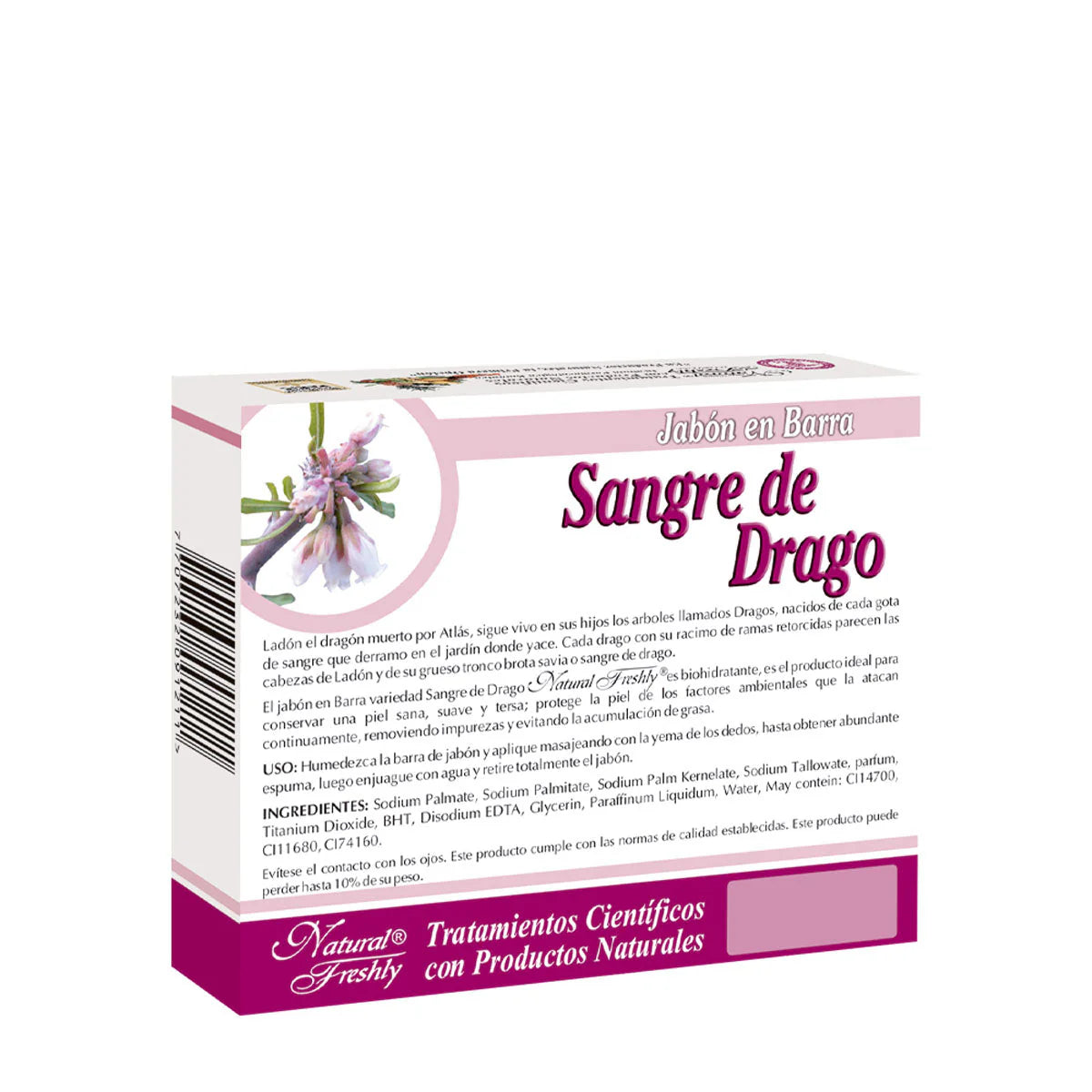 Jabón en barra de Sangre de Drago x 90 gr Natural Freshly