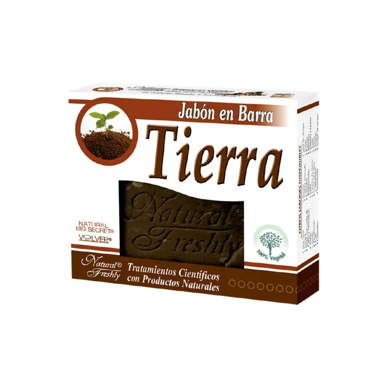 Jabón en barra de Tierra x 90 gr Natural Freshly