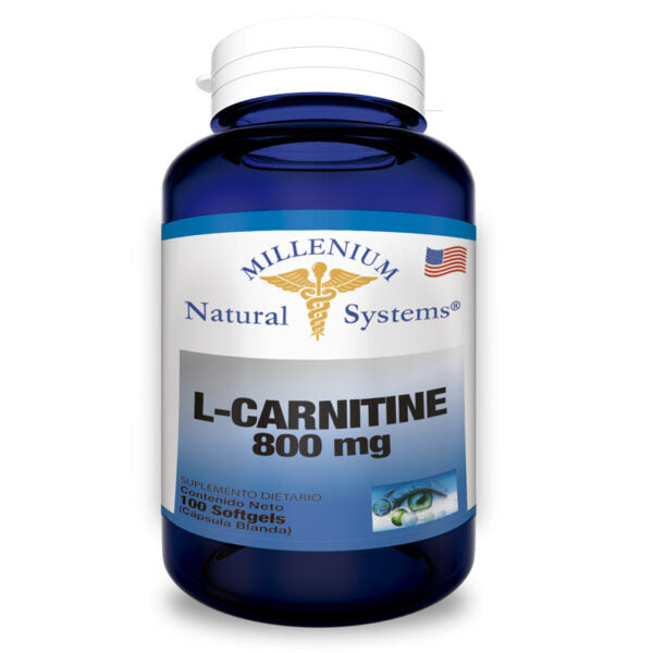 L‑CARNITINE 800 mg – Millenium Natural Systems