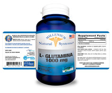 L-Glutamina 1000 mg 60 Sofgetls Natural Systems
