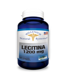 Lecitina de Soya 1200mg 100 Sofgetls Natural Systems