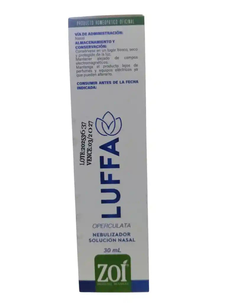 Luffa Nebulizador Nasal 30 ml Zoí