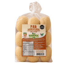 Mogollas con sagú y arequipe de almendras