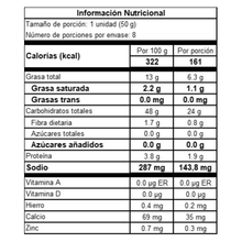 Pan con harina de arroz y semillas de amapola 8 unds Sin Gluten