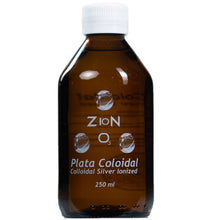 Plata Coloidal Frasco 250 ml Zion-O3