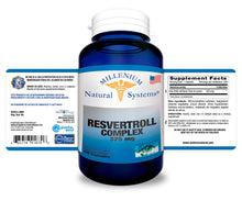 Resveratrol Complex 325 mg 100 Capsulas Natural Systems