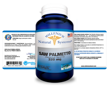 Saw Palmetto 320mg 60 Sofgetls Natural Systems