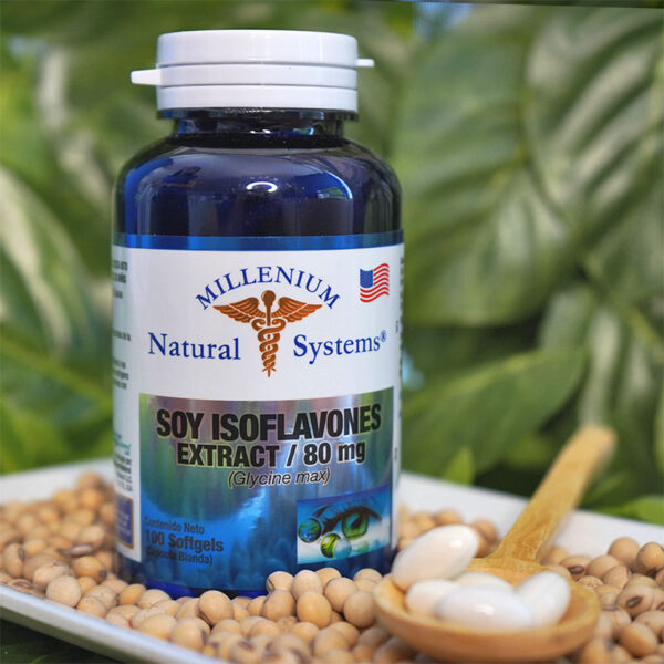 Soy Isoflavonas 80mg 100 Softgels