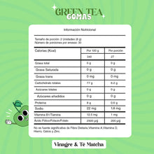 GREEN TEA GOMAS ELITE
