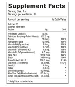 Top Collagen Special Blend 32 oz (960 ml) Millenium Natural Systems