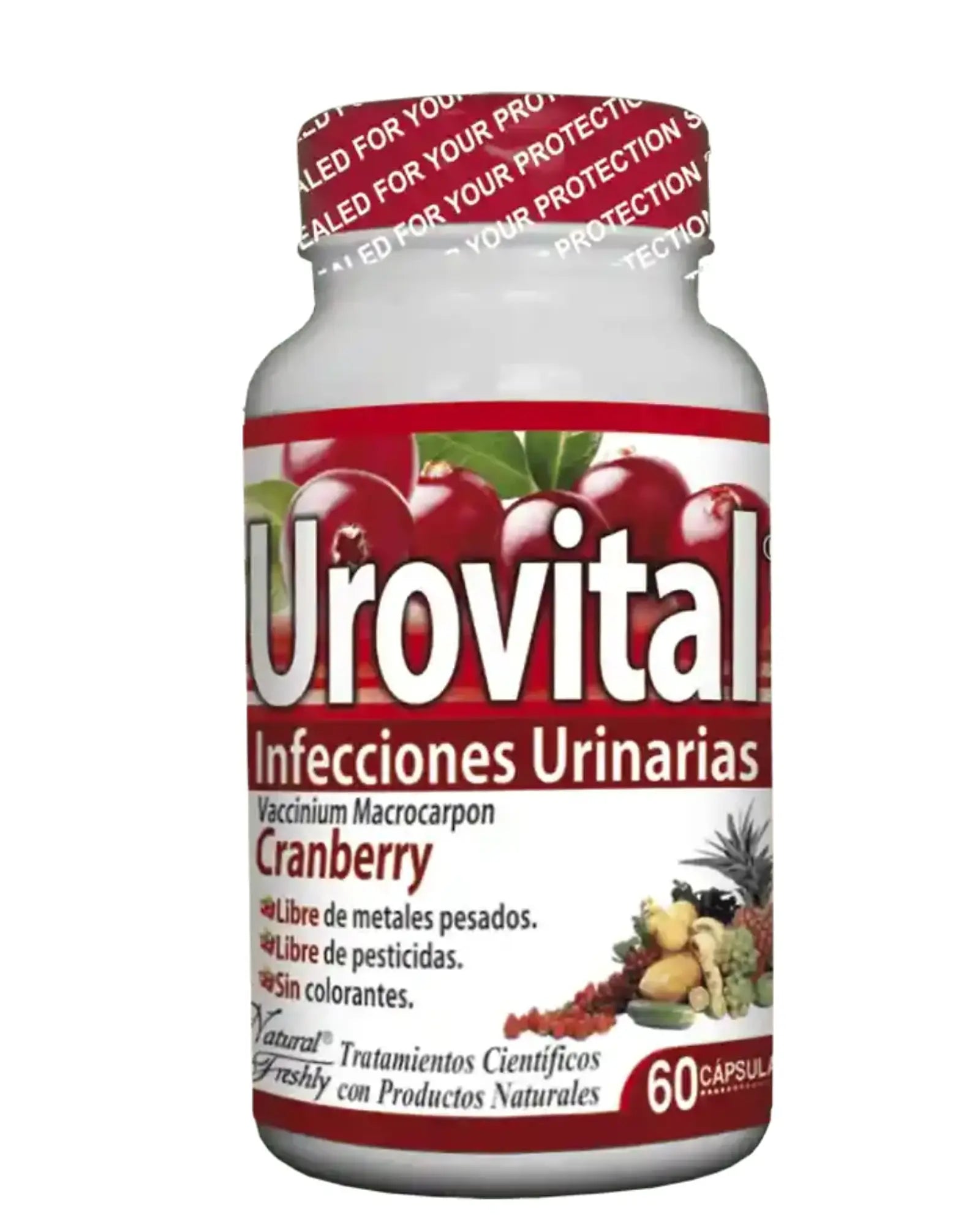 Urovital Natural Freshly 60 Cápsulas