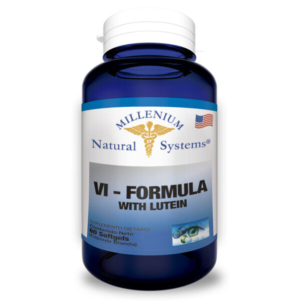 VI Formula Con Luteina 60 Sofgetls Natural Systems