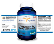 Vitamina A Plus Vitmina E 100 Sofgetls Natural Systems