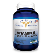 Vitamina E 1000 UI con Zinc 100 Softgels