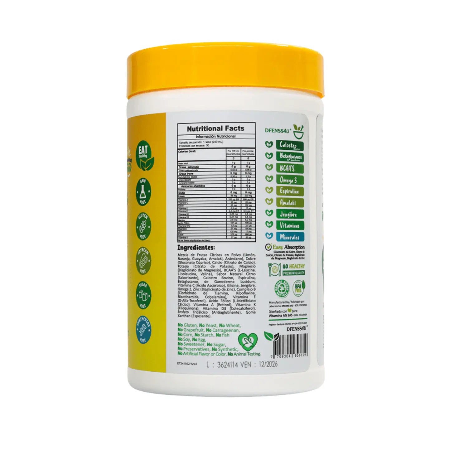 Multivitaminico en Polvo 450g Good Natural