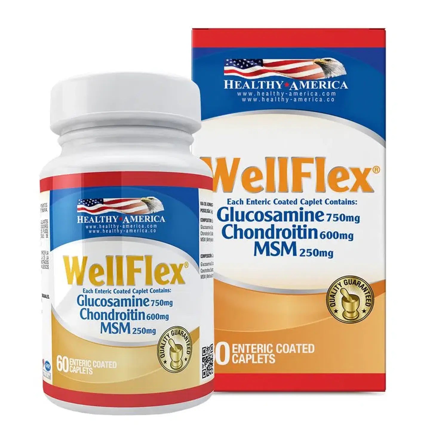 Wellflex 60Caplets Healthy America