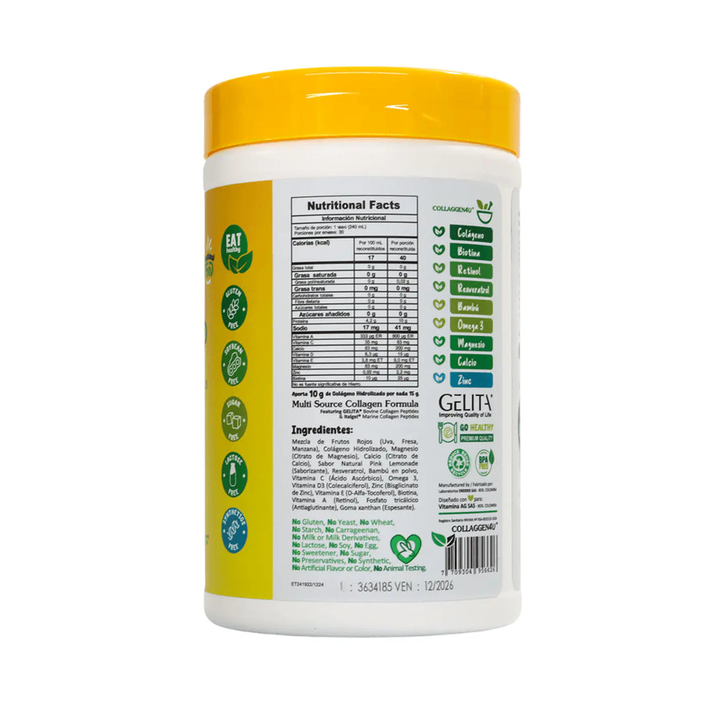 Peptidos Bioctivos Colageno Hidrolizado 450g Good Natural