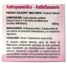 Freshly Colicort Max Forte 500mg x 12 Cápsulas Natural Freshly