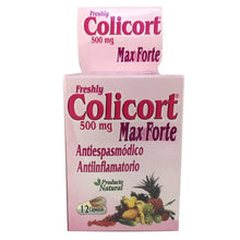 Freshly Colicort Max Forte 500mg x 12 Cápsulas Natural Freshly