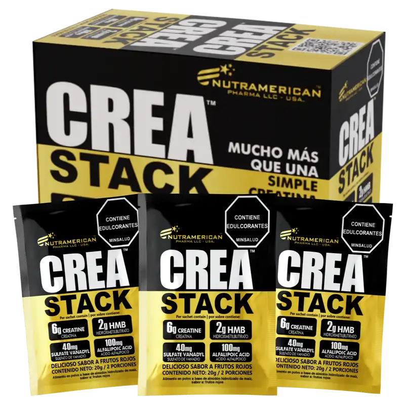 Crea Stack Sachets - Creatina Monohidratada con Hmb